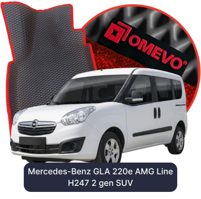 EVA Autoteppiche OMEVO für Opel Combo D 5-Sitzer 3 gen Minivan 5 Türer (2011-2018)