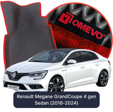 EVA Autoteppiche OMEVO für Renault Megane GrandCoupe 4 gen Limousine (2016-2024)