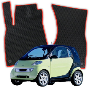 OMEVO EVA Fußmatten® für Smart Fortwo 1 gen Coupe (1998-2007)