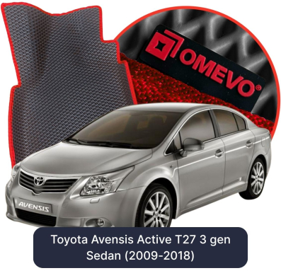 EVA Autoteppiche OMEVO für Toyota Avensis Active T27 3 gen Limousine (2009-2018)