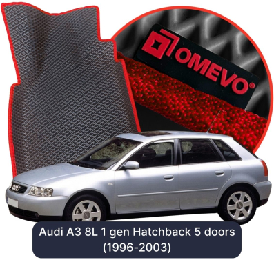 EVA Autoteppiche OMEVO für Audi A3 8L 1 gen Hatchback 5 Türer (1996-2003)