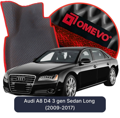 EVA Autoteppiche OMEVO für Audi A8 D4 3 gen Limousine Lang (2009-2017)