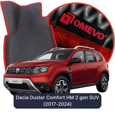 EVA Autoteppiche OMEVO für Dacia Duster Comfort HM 2 gen SUV (2017-2024)