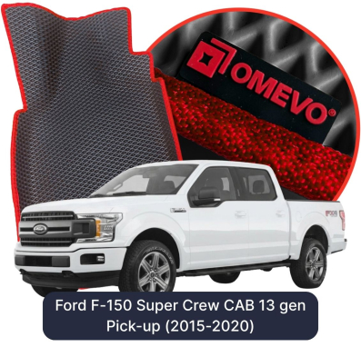EVA Autoteppiche OMEVO für Ford F-150 Super Crew CAB 13. gen Pick-up (2015-2020)
