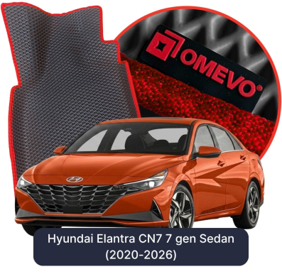 EVA Autoteppiche OMEVO für Hyundai Elantra CN7 7. Generation Limousine (2020-2025)