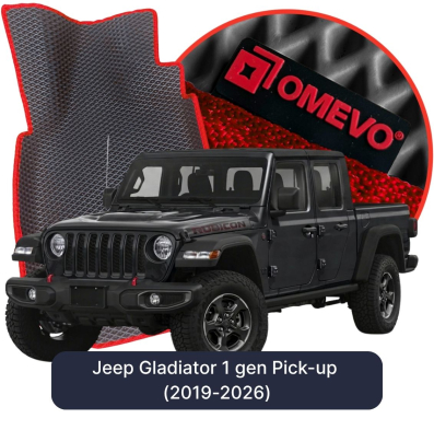 EVA Autoteppiche OMEVO für Jeep Gladiator 1. Gen Pickup (2019-2025)