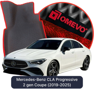 OMEVO 5D Pro EVA Fußmatten für Mercedes-Benz CLA Progressive 2 gen Coupe (2019-2025)