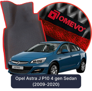 OMEVO 5D Pro EVA Fußmatten für Opel Astra J P10 4. gen Limousine (2009-2020)