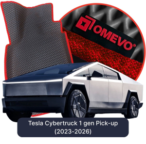 OMEVO 5D Pro EVA Fußmatten für Tesla Cybertruck 1 gen Pick-up (2023-2026)