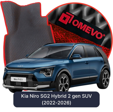 EVA Autoteppiche OMEVO für Kia Niro SG2 Hybrid 2 gen SUV (2022-2025)