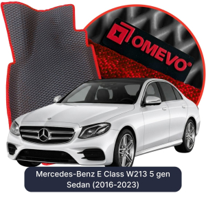 OMEVO 5D Pro EVA Fußmatten für Mercedes-Benz E-Klasse W213 5 gen Limousine (2016-2023)