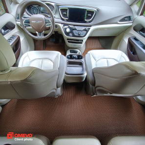 EVA Autoteppiche OMEVO für Chrysler Pacifica Touring L 8-Sitzer 3 gen Minivan (2017-2025)
