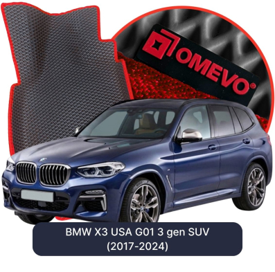 EVA Autoteppiche OMEVO für BMW X3 USA G01 3 gen SUV (2017-2024)