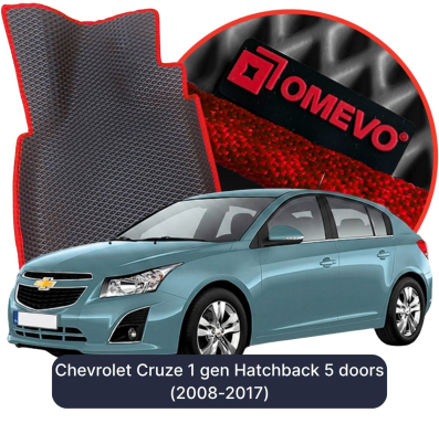 EVA Autoteppiche OMEVO für Chevrolet Cruze 1 gen Kompakt 5 Türer (2008-2017)
