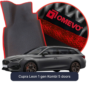 OMEVO 5D Pro EVA Fußmatten für Cupra Leon 1 gen Kombi (2020-2025)