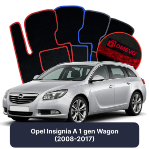 Velours-Autofußmatten OMEVO für Opel Insignia A 1 gen Kombi (2008-2017)