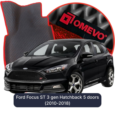 EVA Autoteppiche OMEVO für Ford Focus ST 3. gen Hatchback 5 Türer (2010-2018)