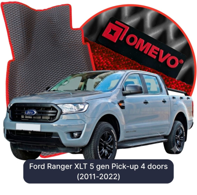 EVA Autoteppiche OMEVO für Ford Ranger XLT 5 gen Pick-up 4 Türer (2011-2022)