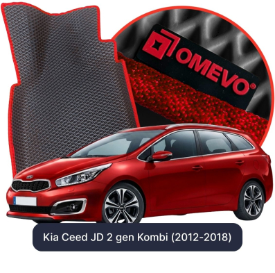 EVA Autoteppiche OMEVO für Kia Ceed JD 2. Gen Kombi (2012-2018)