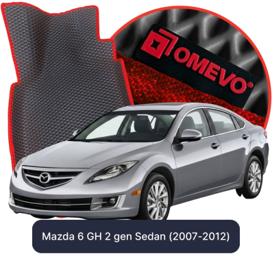 EVA Autoteppiche OMEVO für Mazda 6 GH 2 gen Limousine (2007-2012)