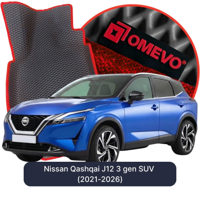EVA Autoteppiche OMEVO für Nissan Qashqai J12 3. gen SUV (2021-2025)