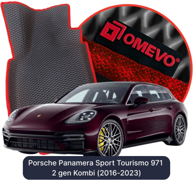 EVA Autoteppiche OMEVO für Porsche Panamera Sport Turismo 971 2. gen Kombi (2016-2023)