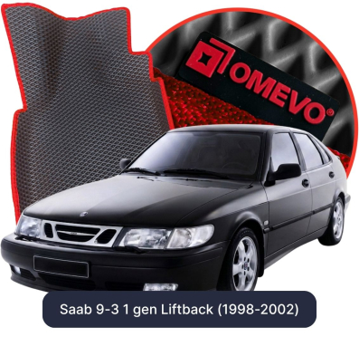 EVA Autoteppiche OMEVO für Saab 9-3 1 gen Liftback (1998-2002)