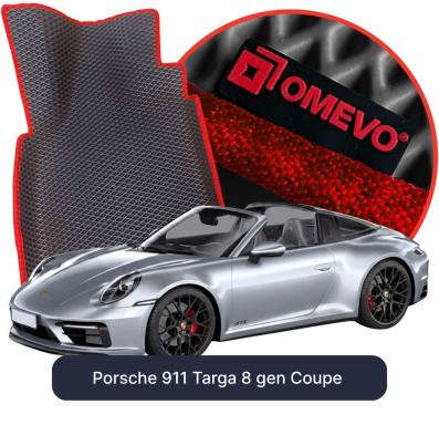 EVA Autoteppiche OMEVO für Porsche 911 Targa 8. gen Coupe (2019-2025)