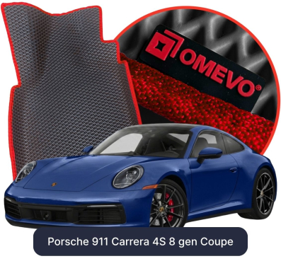 EVA Autoteppiche OMEVO für Porsche 911 Carrera 4S 8 gen Coupe (2019-2025)
