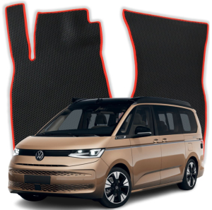 OMEVO EVA Fußmatten® für Volkswagen California Beach 4-Sitzer 7 gen Minivan 5 Türer (2025-2026)