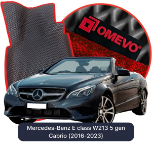 OMEVO 5D Pro EVA Fußmatten für Mercedes-Benz E-Klasse W213 5 gen Cabrio (2016-2023)