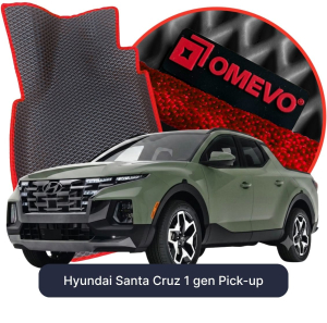 OMEVO 5D Pro EVA Fußmatten für Hyundai Santa Cruz 1. Generation Pick-up (2021-2026)