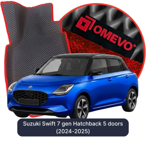 OMEVO 5D Pro EVA Fußmatten für Suzuki Swift 7 gen Kompakt 5 Türer (2024-2025)