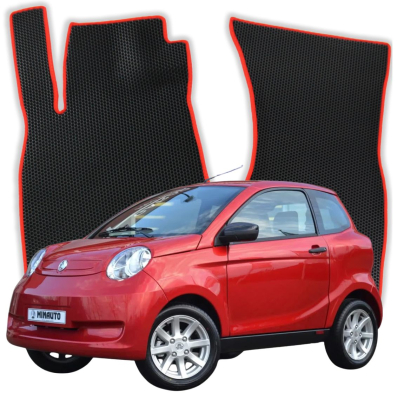 EVA Autoteppiche OMEVO für Aixam Minauto Access 1 gen Kompakt 3 Türer (2014-2021)