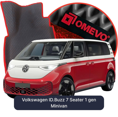 EVA Autoteppiche OMEVO für Volkswagen ID.Buzz 7-Sitzer 1 gen Minivan (2022-2026)