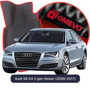 OMEVO 5D Pro EVA Fußmatten für Audi S8 D4 3 gen Limousine (2009-2017)
