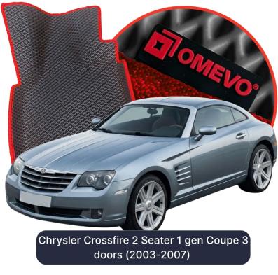 EVA Autoteppiche OMEVO für Chrysler Crossfire 2-Sitzer 1 gen Coupe 3 Türer (2003-2007)
