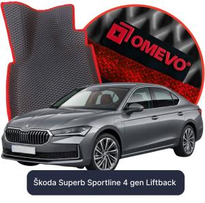 OMEVO 5D Pro EVA Fußmatten für Škoda Superb Sportline 4 gen Liftback (2023-2026)