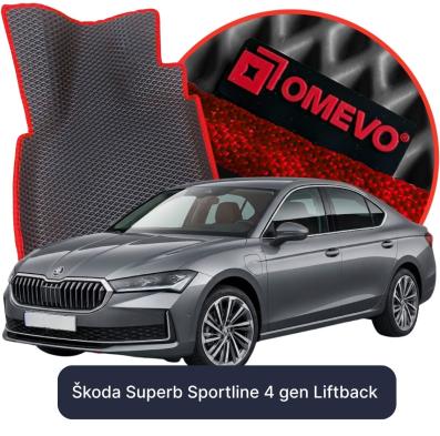 EVA Autoteppiche OMEVO für Škoda Superb Sportline 4 gen Liftback (2023-2026)