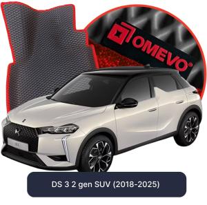 OMEVO 5D Pro EVA Fußmatten für DS 3 2 gen SUV (2018-2025)