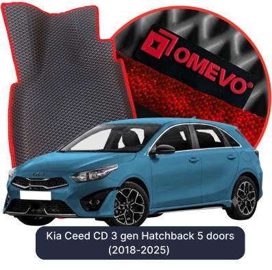 EVA Autoteppiche OMEVO für Kia Ceed CD 3 gen Kompakt 5 Türer (2018-2025)