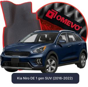 OMEVO 5D Pro EVA Fußmatten für Kia Niro DE 1. gen SUV (2016-2022)