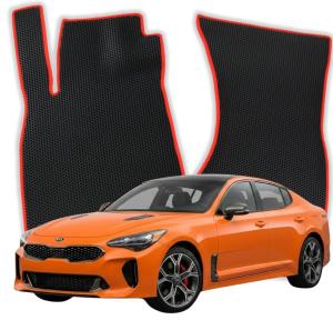 OMEVO EVA Fußmatten® für Kia Stinger GTS CK 1 gen Liftback 5 Türer (2017-2023)