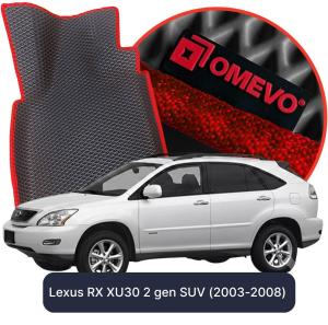OMEVO 5D Pro EVA Fußmatten für Lexus RX XU30 2 gen SUV (2003-2008)