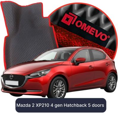 EVA Autoteppiche OMEVO für Mazda 2 XP210 4 gen Kompakt 5 Türer (2021-2026)