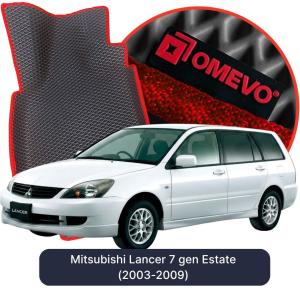 OMEVO 5D Pro EVA Fußmatten für Mitsubishi Lancer 7 gen Kombi (2003-2009)