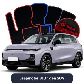Velours-Autofußmatten OMEVO für Leapmotor B10 SUV (2025-2025)