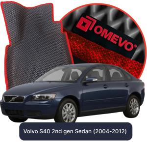 OMEVO 5D Pro EVA Fußmatten für Volvo S40 2. Gen. Limousine (2004-2012)