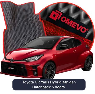 EVA Autoteppiche OMEVO für Toyota GR Yaris Hybrid 4. Gen. Kompakt 5-Türer (2020-2026)