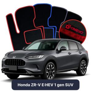 Velours-Autofußmatten OMEVO für Honda ZR-V E:HEV 1 gen SUV (2022-2025)